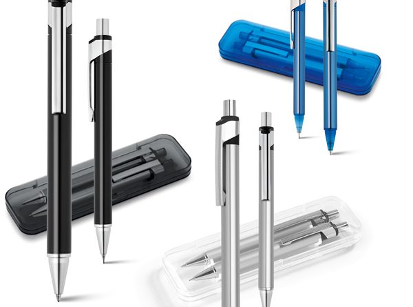 Conjunto Canetas Alumínio